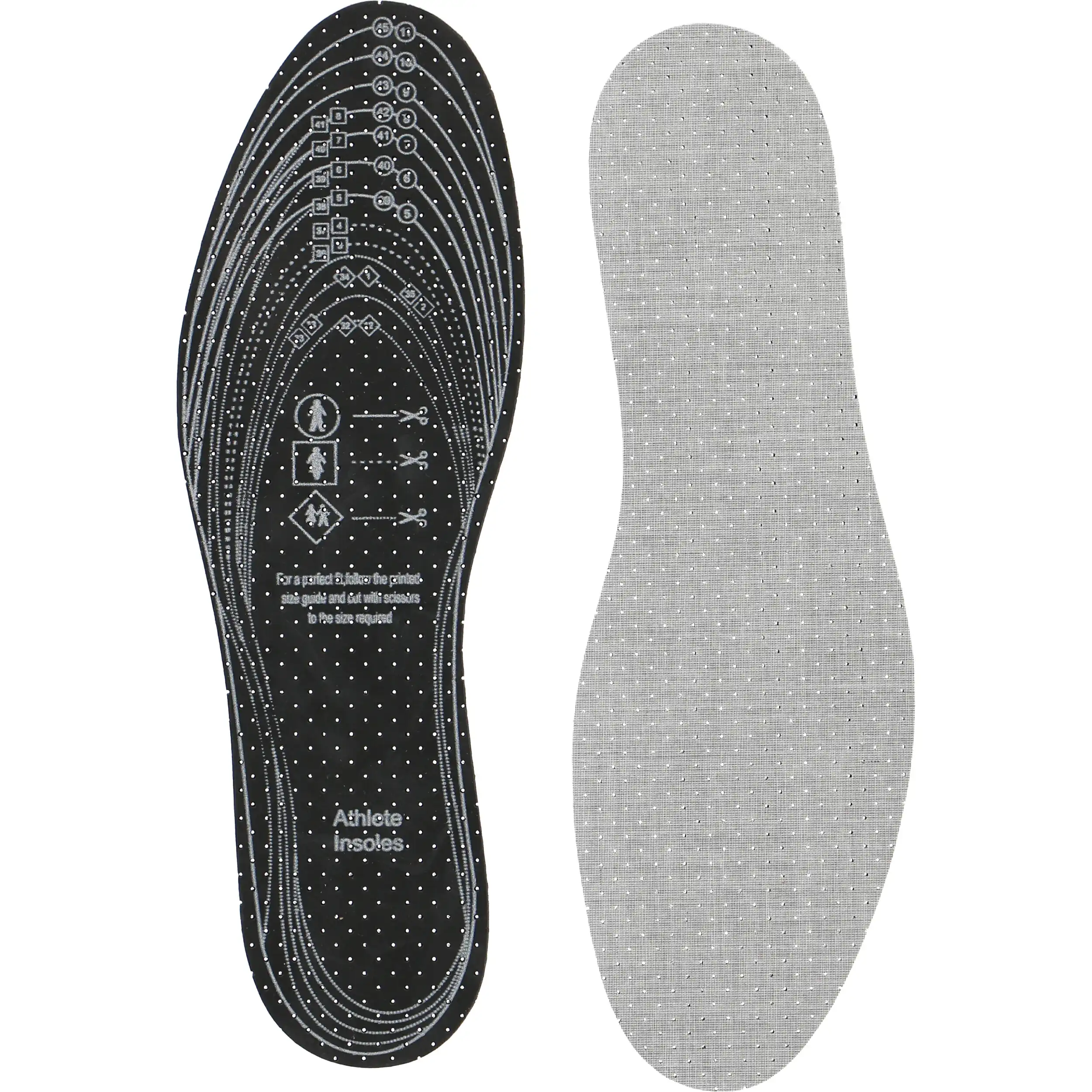 Einlegesohle "Geruchstopper mit Aktivkohle", zuschneidbar - Bild 1