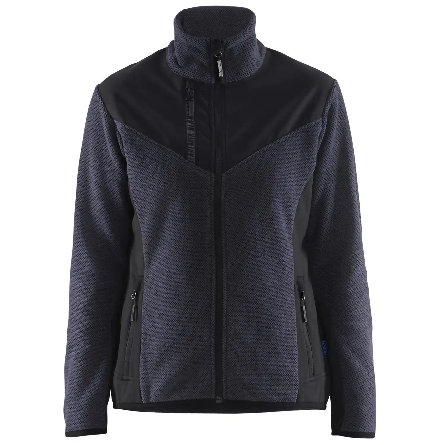 Damen Strickjacke "5943" in Dunkelmarine/Schwarz, 3XL - Thumbnail 1