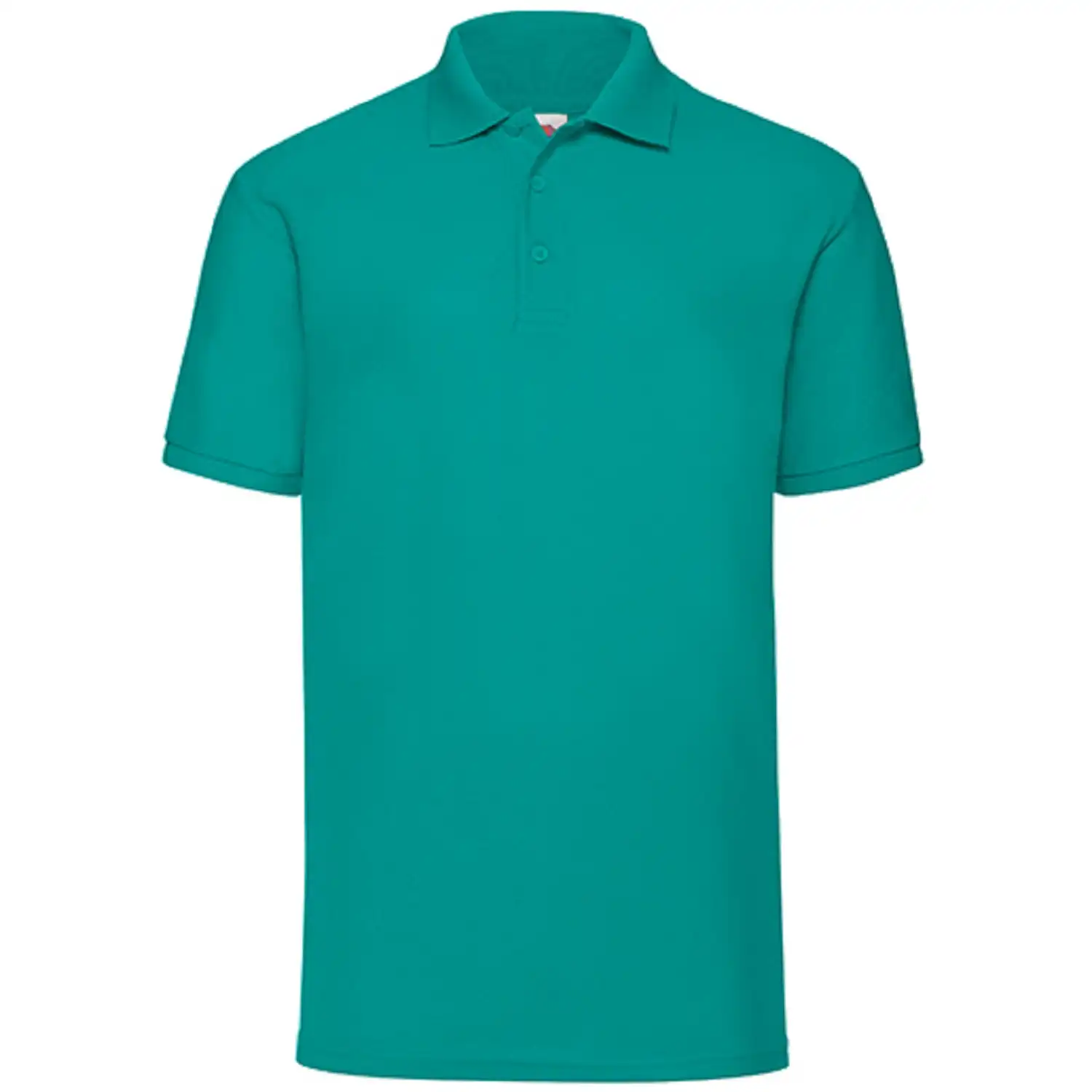 Polo-Shirt "F502" Piquée in emerald, XL - Thumbnail 1