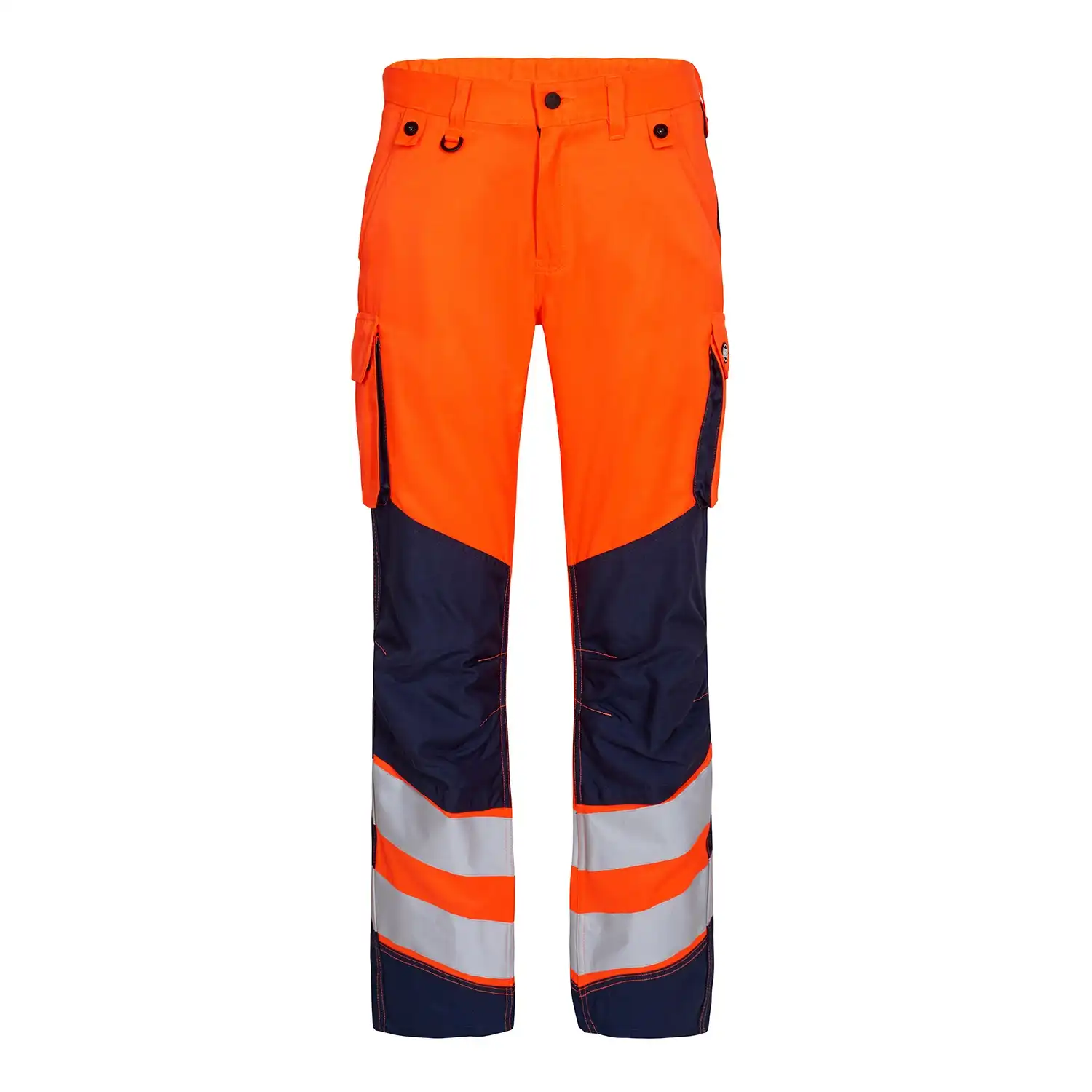 Warnschutz Bundhose "2545-319" Safety leicht Kl. 2 in orange/marine, 48 - Thumbnail 1