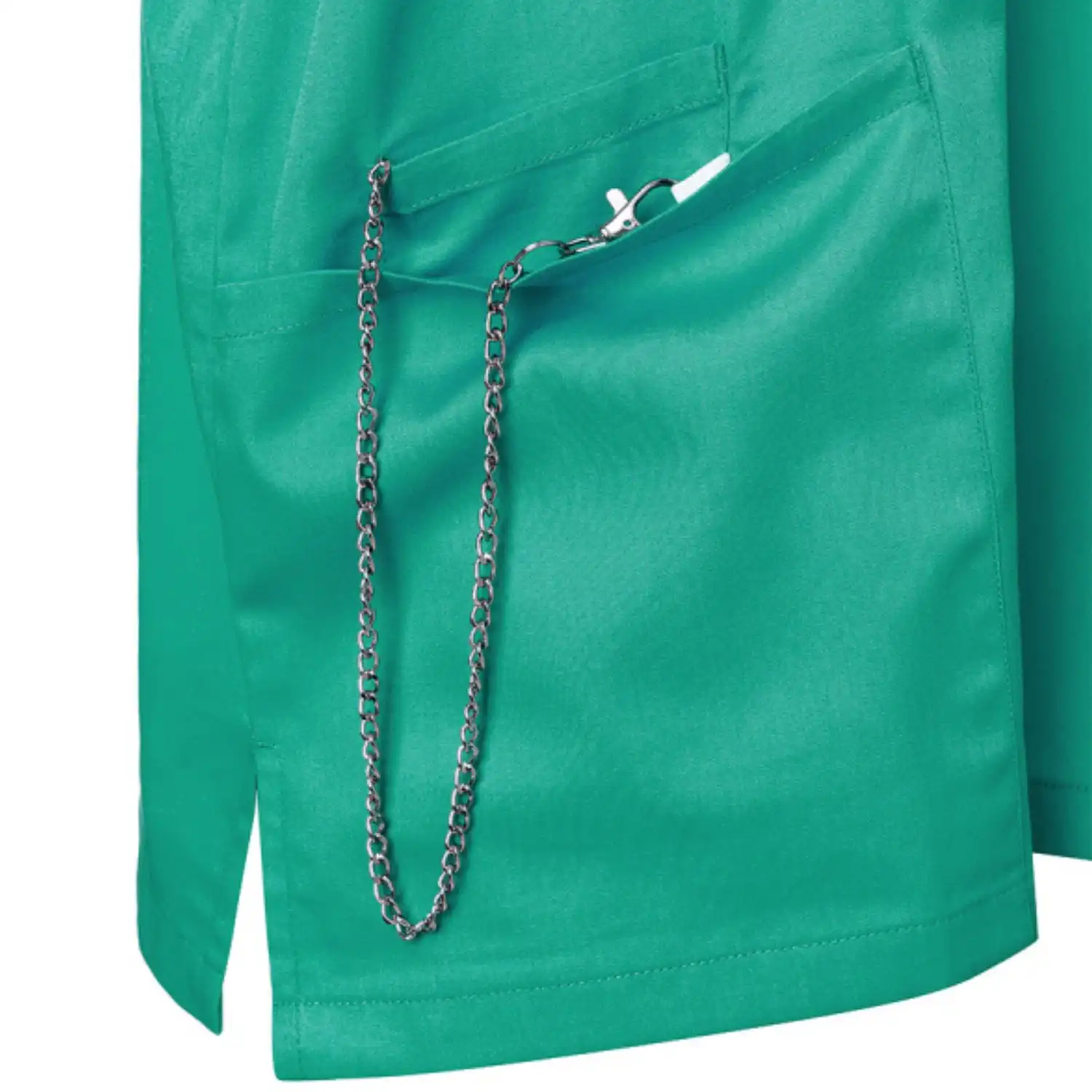 Herren Schlupfkasack Essential "KS 65" in smaragdgrün, L - Thumbnail 6