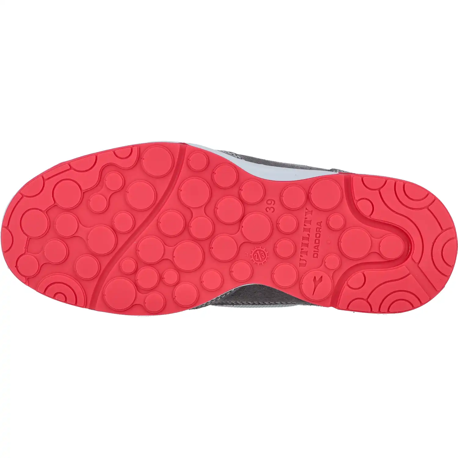 Damen Sicherheitshalbschuhe S1PL "ATHENA TEXT LOW" Violett/himbeerrot in 39 - Thumbnail 3