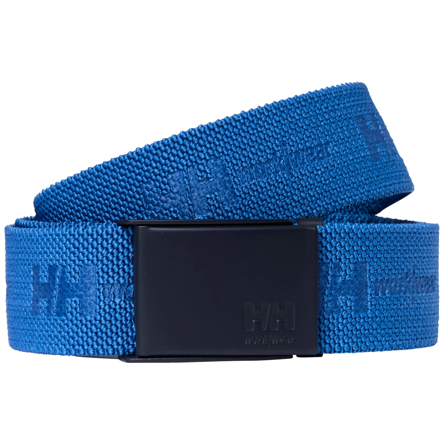 Stretch Textil-Gürtel "HH LOGO WEBBING BELT" in royalblau - Bild 1