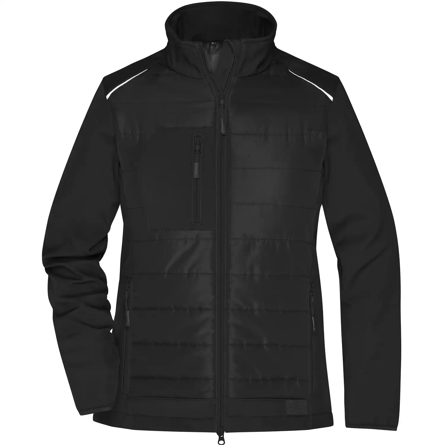 Damen Hybridjacke "JN1819" in black, 3XL - Thumbnail 1