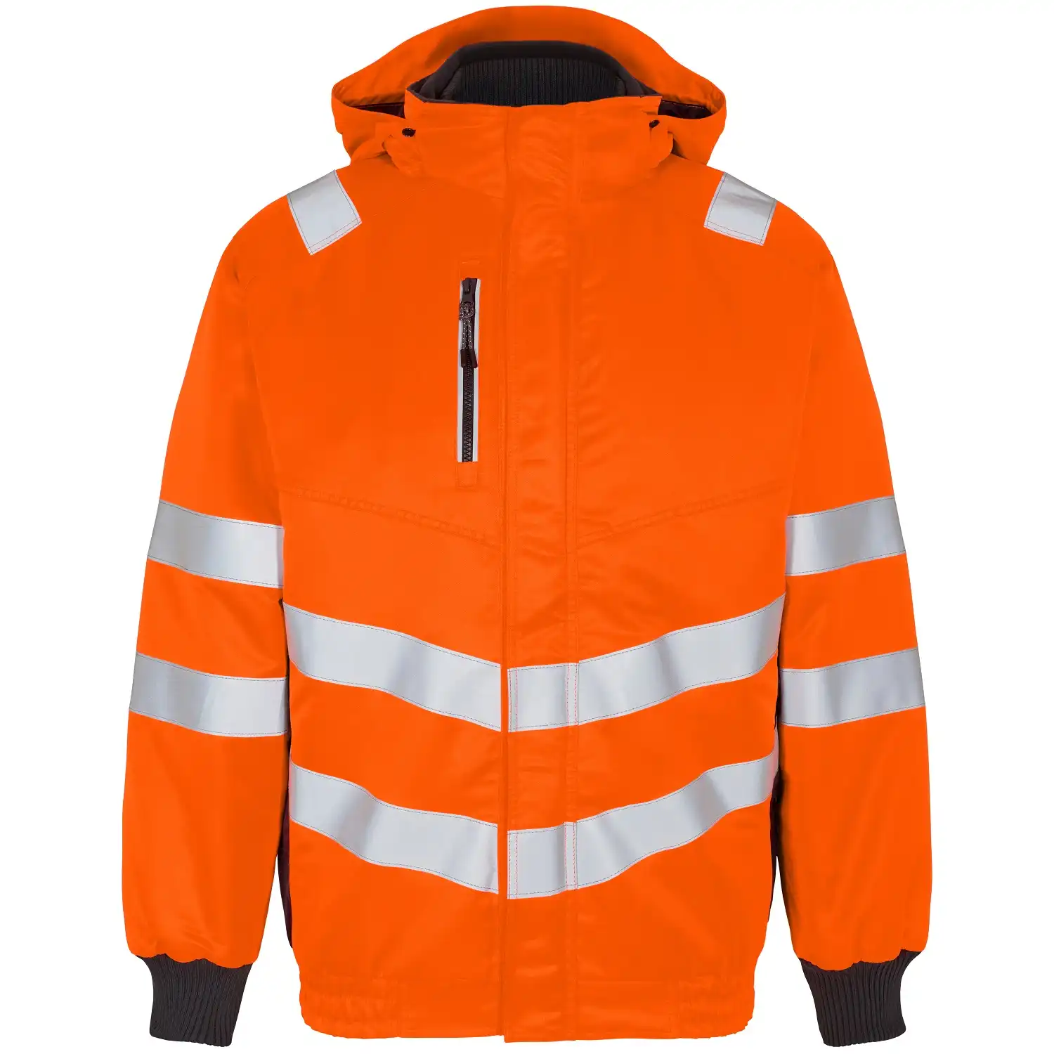 Warnschutz Pilotenjacke "1247-935" Safety in orange/anthrazit, M - Bild 1