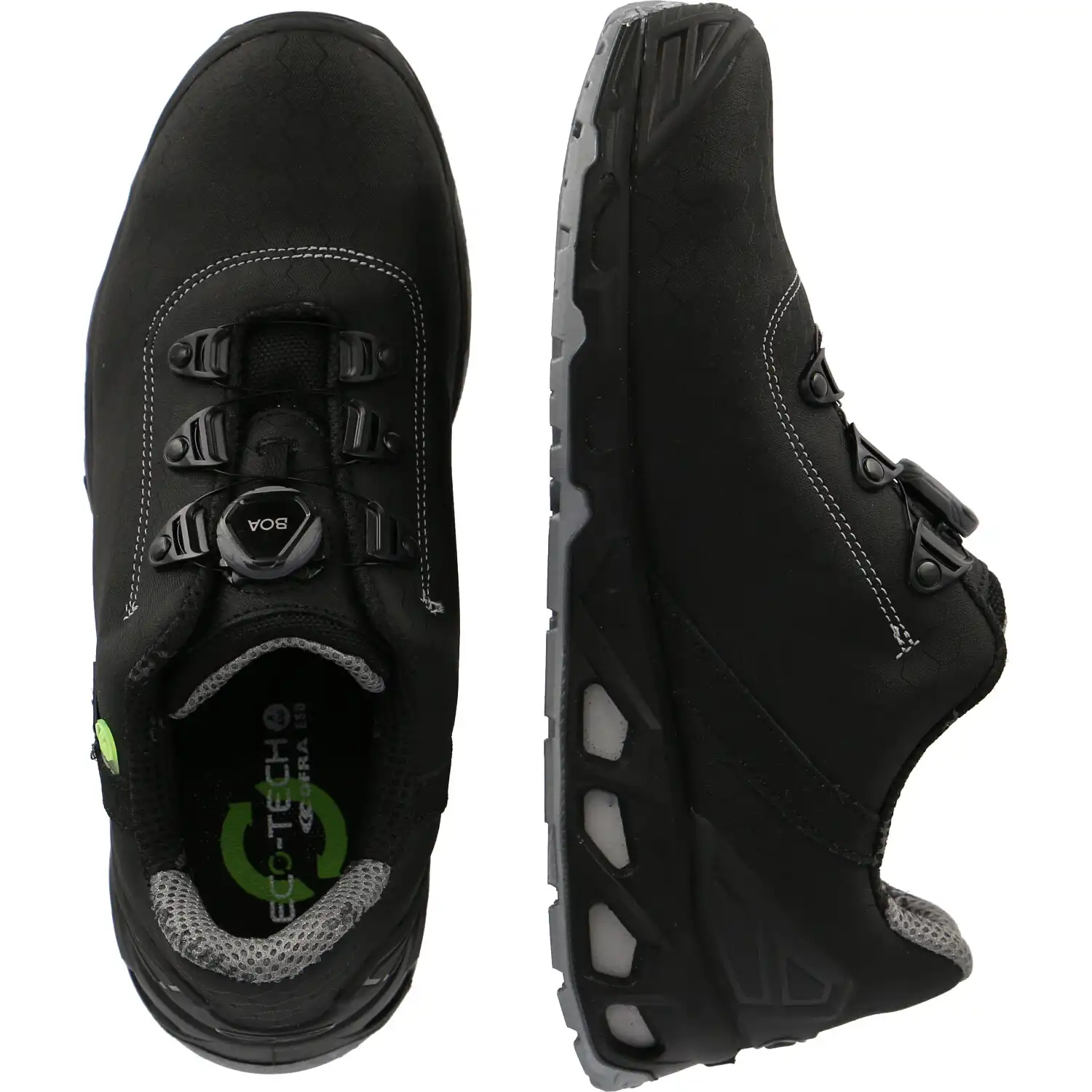 Sicherheitshalbschuhe S3 "RECUPERATOR" ESD GREENfit in 42 - Thumbnail 2