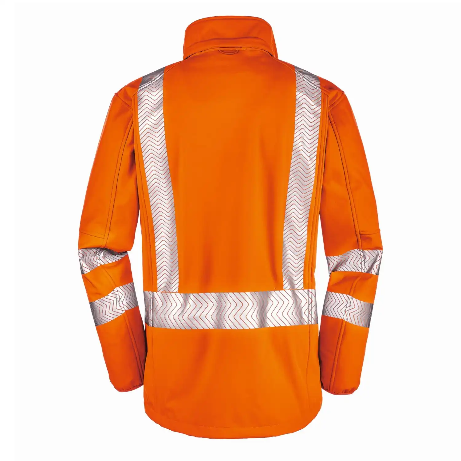 Warnschutz Softshelljacke "TYLER" in Orange, XL - Thumbnail 2