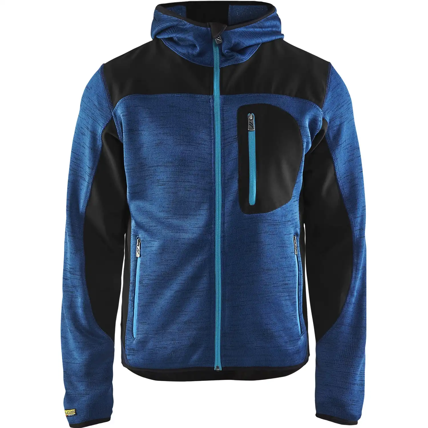 Strickjacke "4930" mit Softshell in marine/marine, M - Thumbnail 1