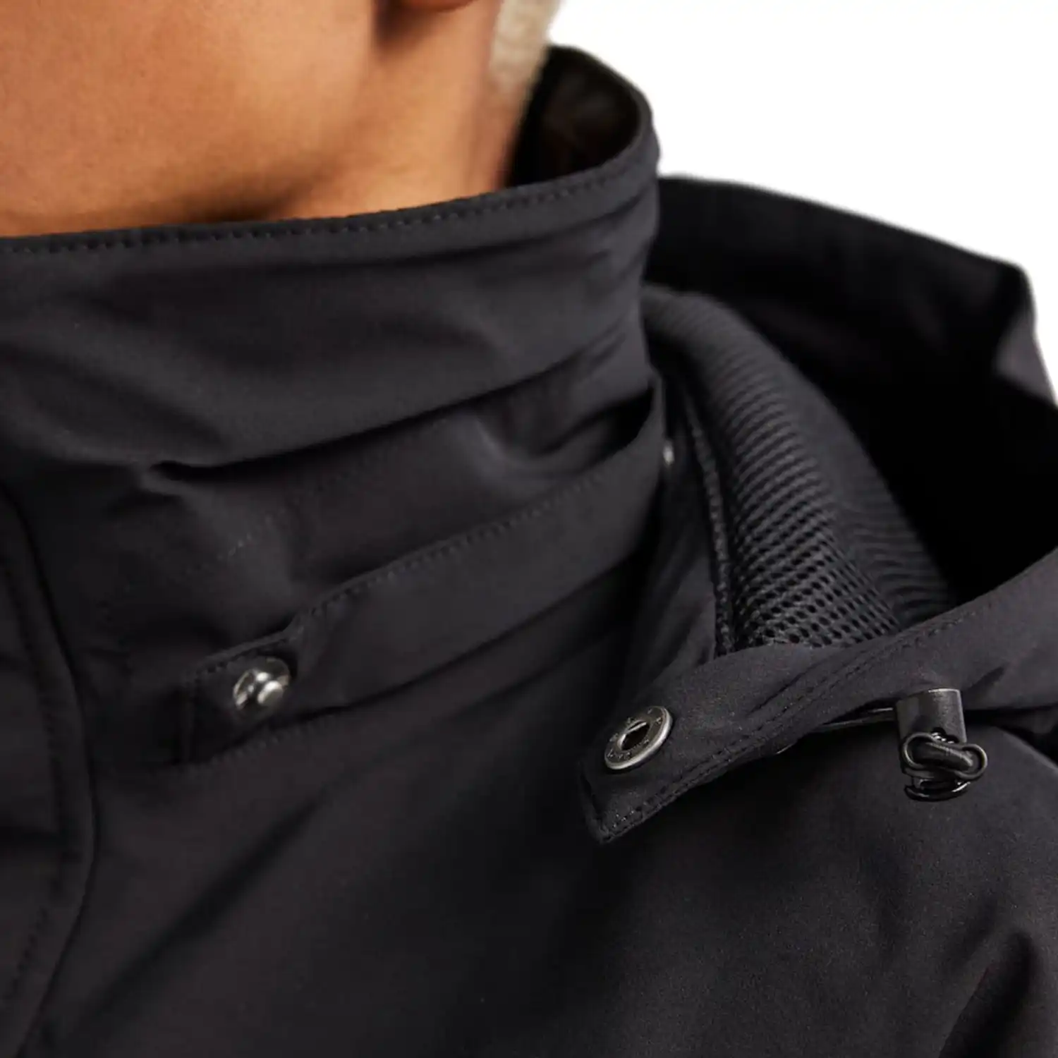 Damen Stretch Winterjacke "4408" in schwarz, M - Thumbnail 6