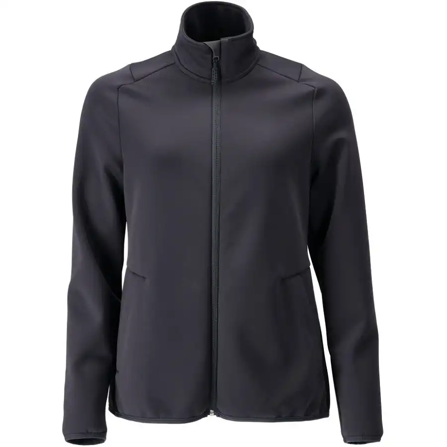 Damen Fleece-Zip-Sweatshirt "22553-608" in schwarzblau, S - Thumbnail 1