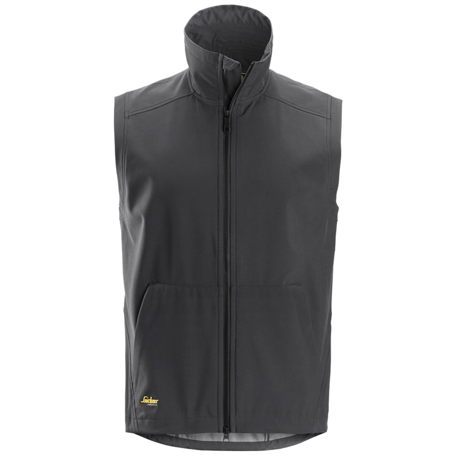 Softshell Weste "AllroundWork" in stahlgrau, XS - Thumbnail 1