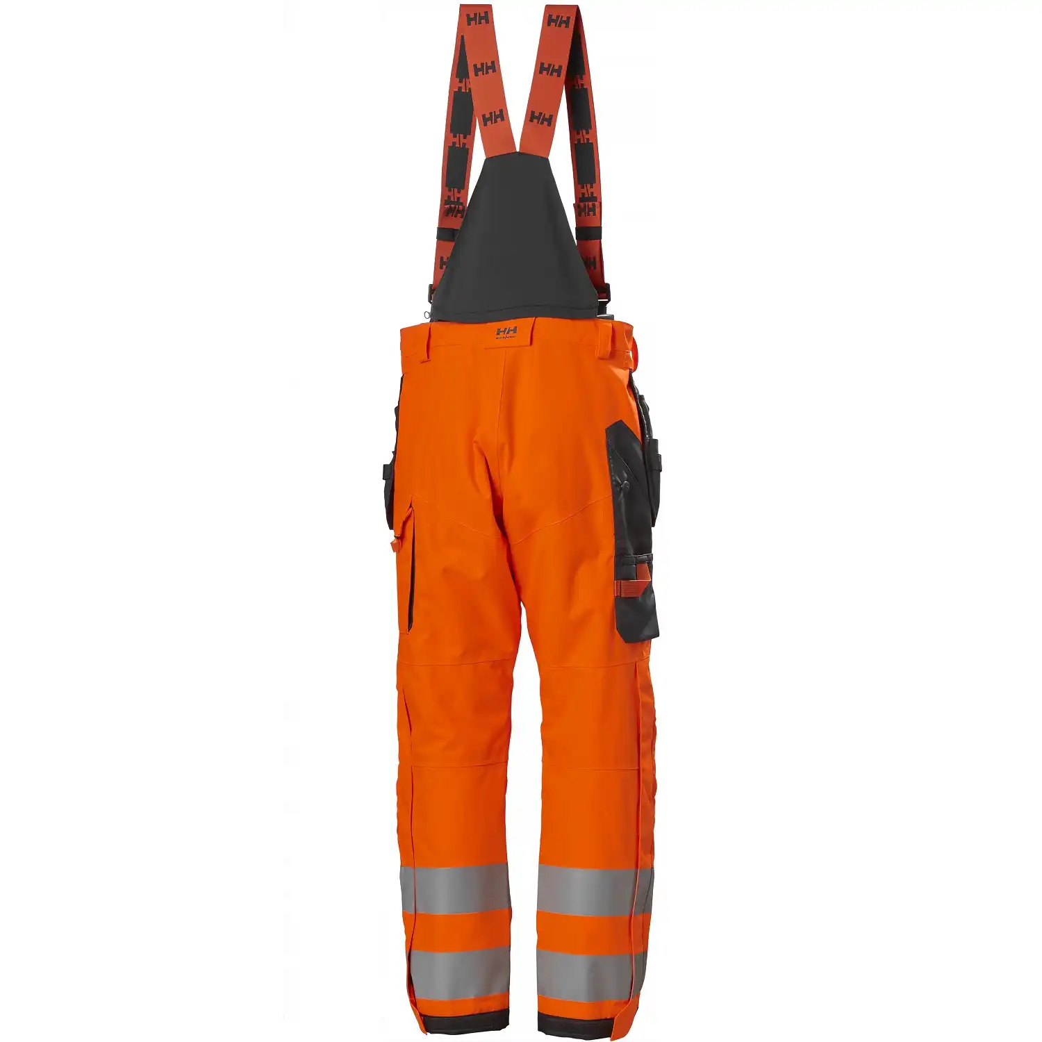 Warnschutz Regen-Handwerkerhose "ALNA 2.0" in orange/schwarz, C64 - Thumbnail 2