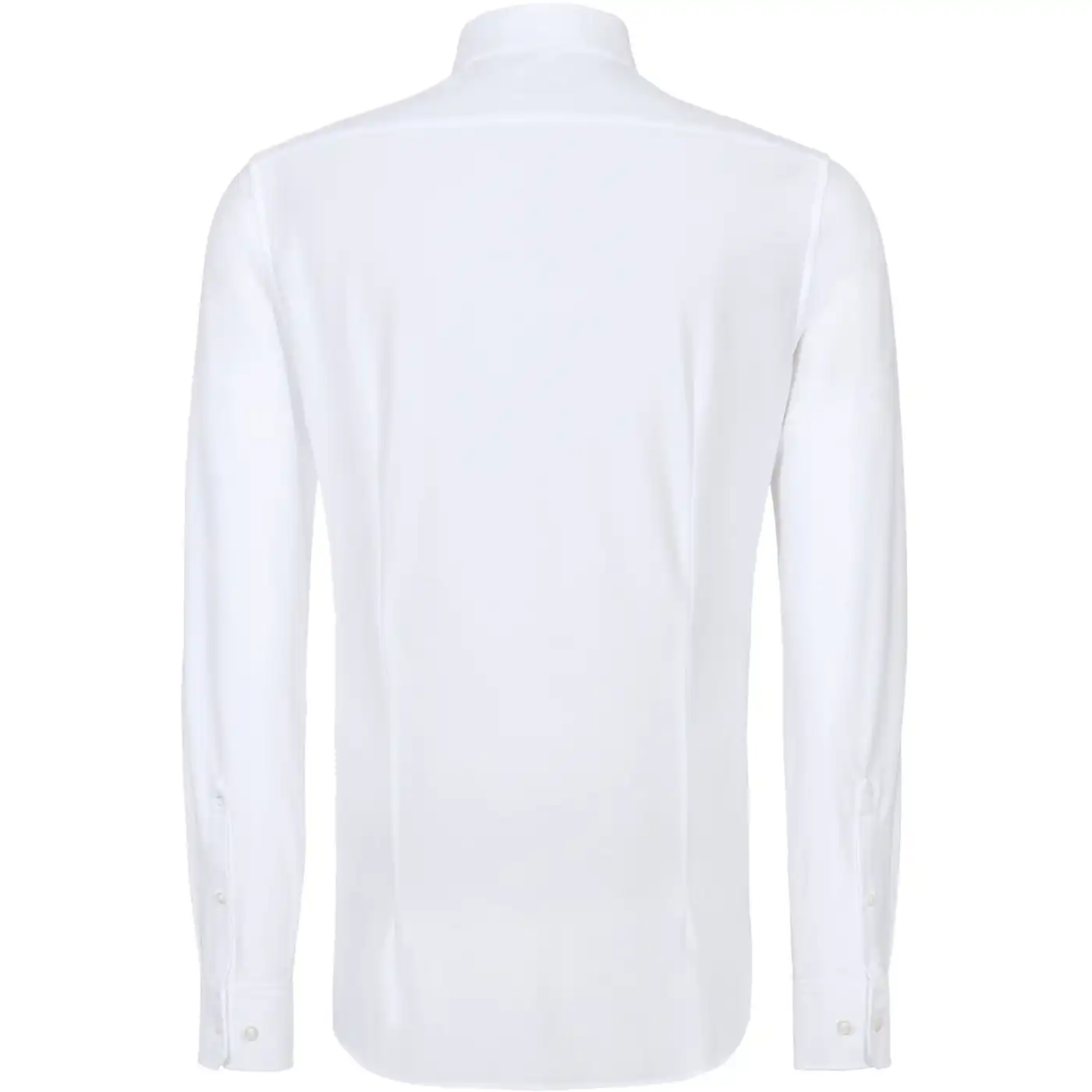 Hemd "NATURAL STRETCH" 130 langarm Regular in L, Weiß - Thumbnail 2