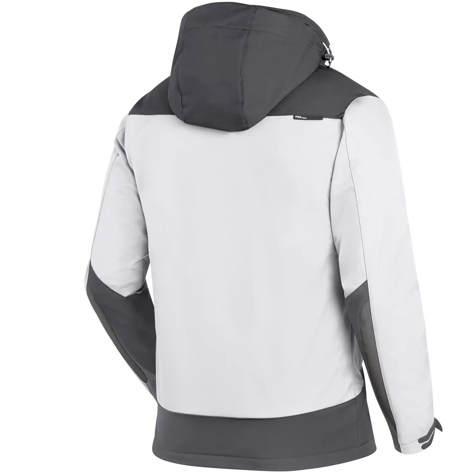 Softshelljacke "JANNIK" in weiß/anthrazit, M - Thumbnail 2