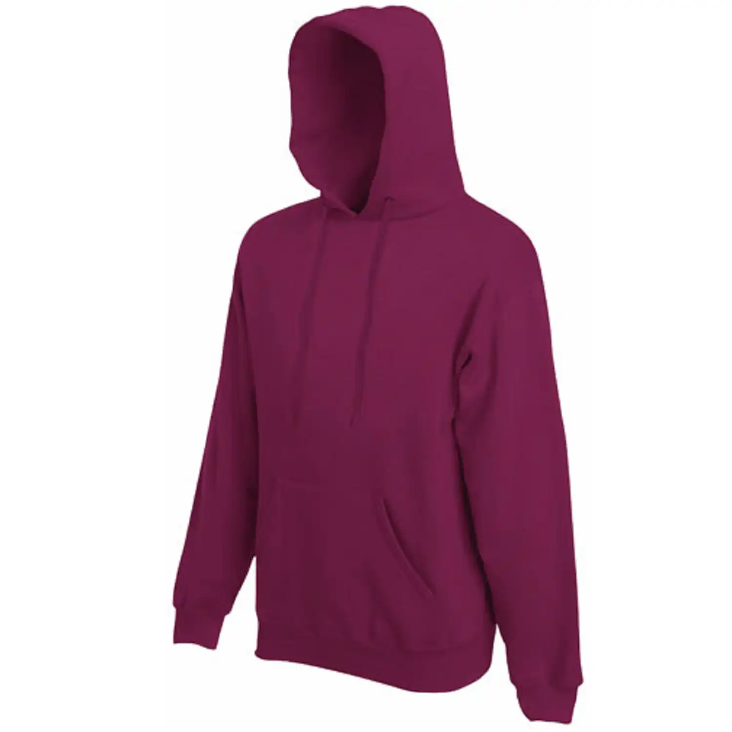 Kapuzen-Sweatshirt "F421N" Premium in burgundy, L - Bild 1