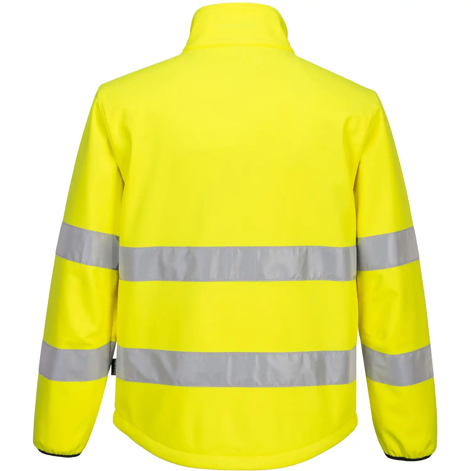 Warnschutz Softshelljacke "PW275" PW2 in gelb/schwarz, XL - Thumbnail 2