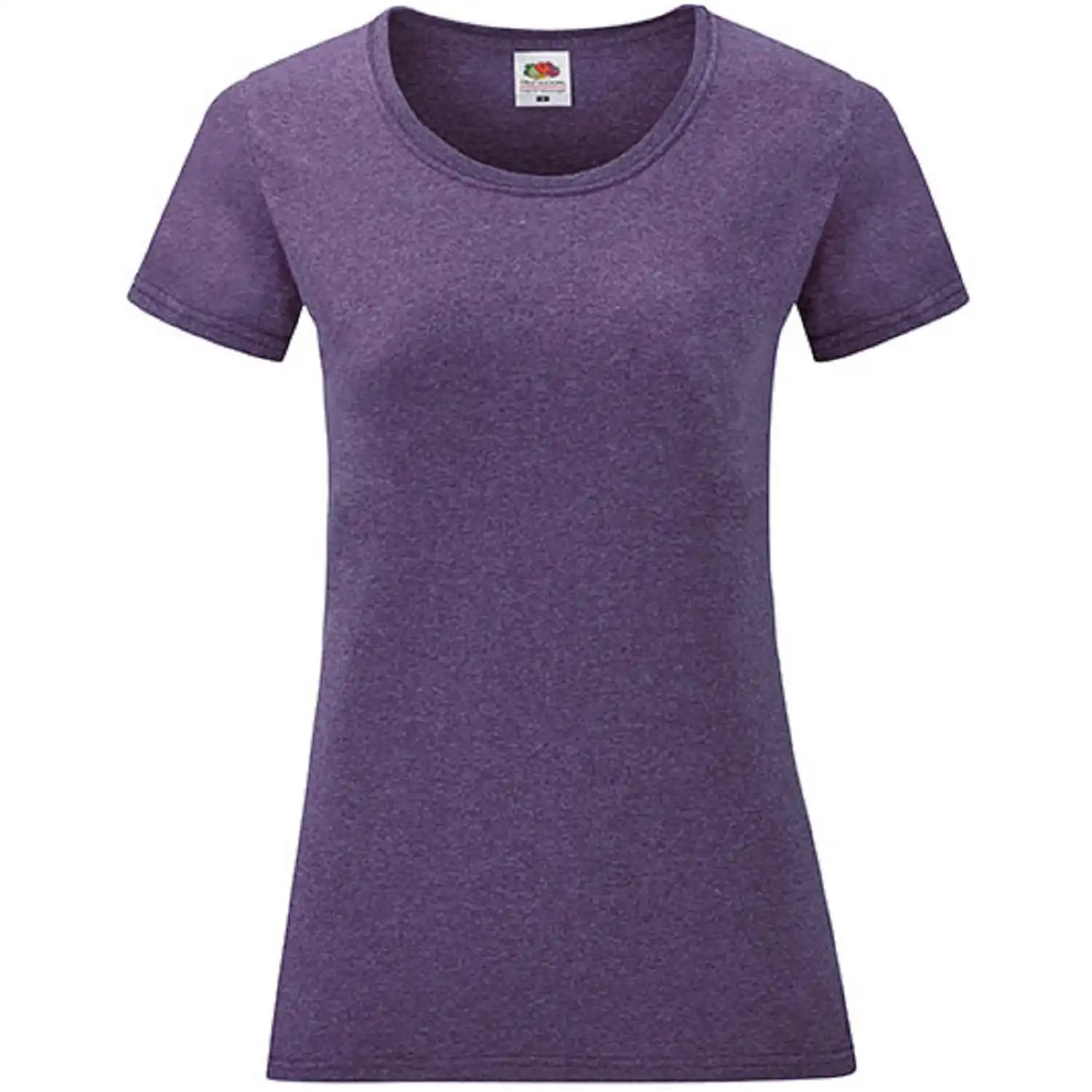 Damen T-Shirt "F288N" 100% Baumwolle Valueweight in heather purple, M - Bild 1