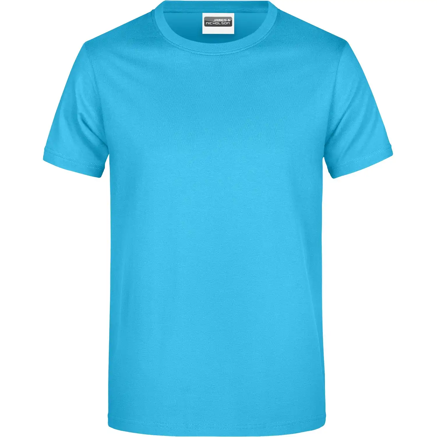 Promo Basic T-Shirt "JN790" 180g/m² in turquoise, L - Thumbnail 1