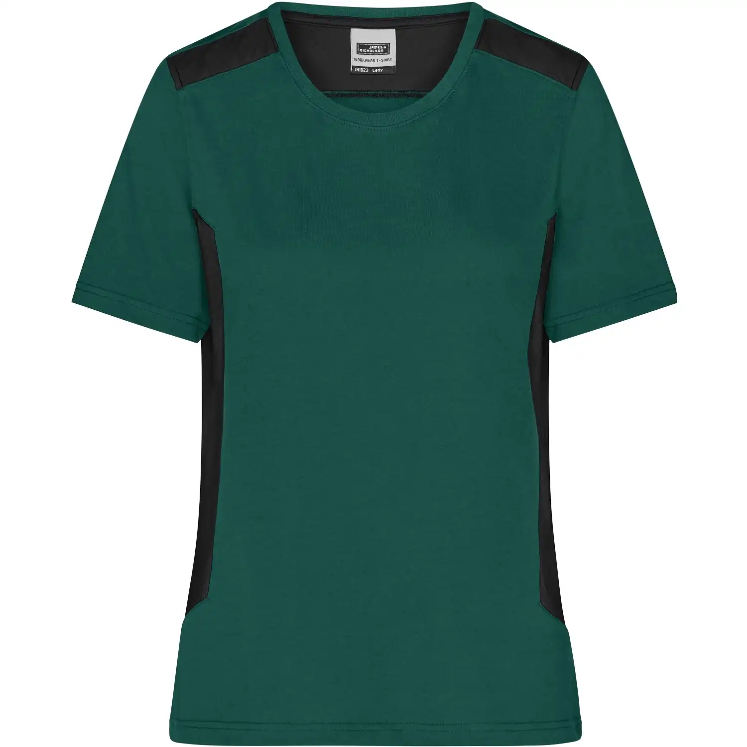 Damen T-Shirt "JN1823" in dark-green/black, L - Bild 1