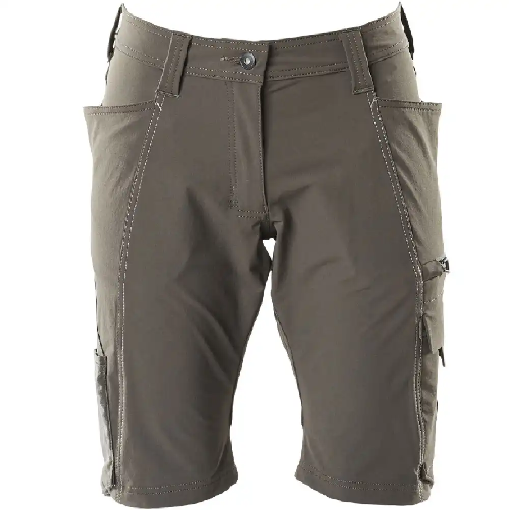 Damen Stretch-Shorts "ACCELERATE" Diamond in dunkelanthrazit, C42 (EU 42) - Bild 1