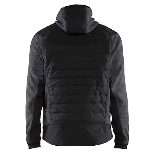 Hybridjacke "5930" in dunkelgrau/schwarz, XL - Thumbnail 2