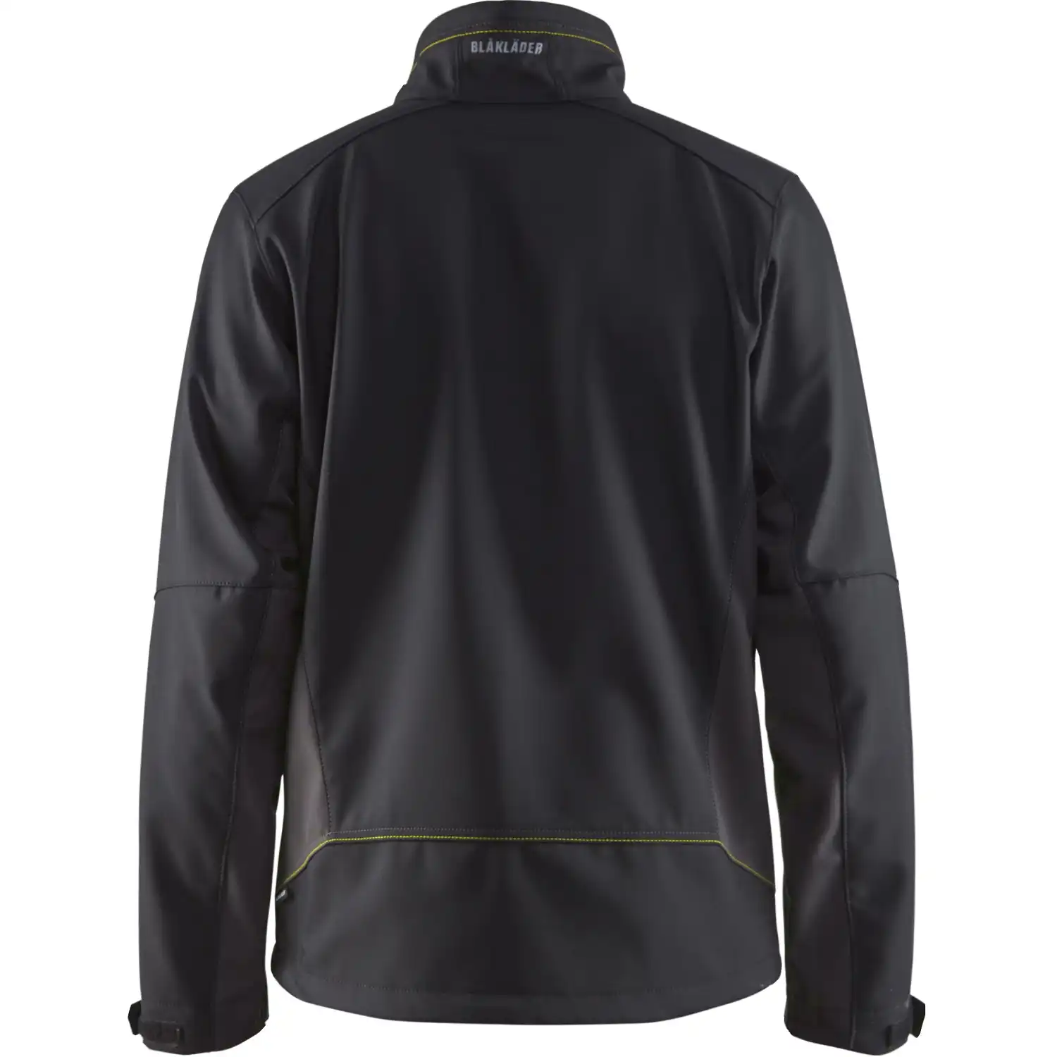 Softshelljacke "4950" in schwarz/gelb, 3XL - Thumbnail 2