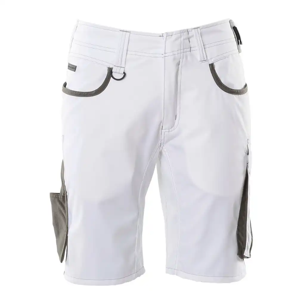 Shorts "UNIQUE" 205g/m² in weiß/dunkelanthrazit, C50 (EU 50) - Bild 1