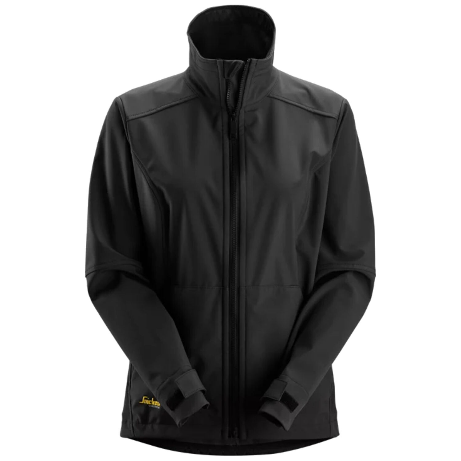 Damen Softshelljacke "1247" in schwarz, L - Thumbnail 1