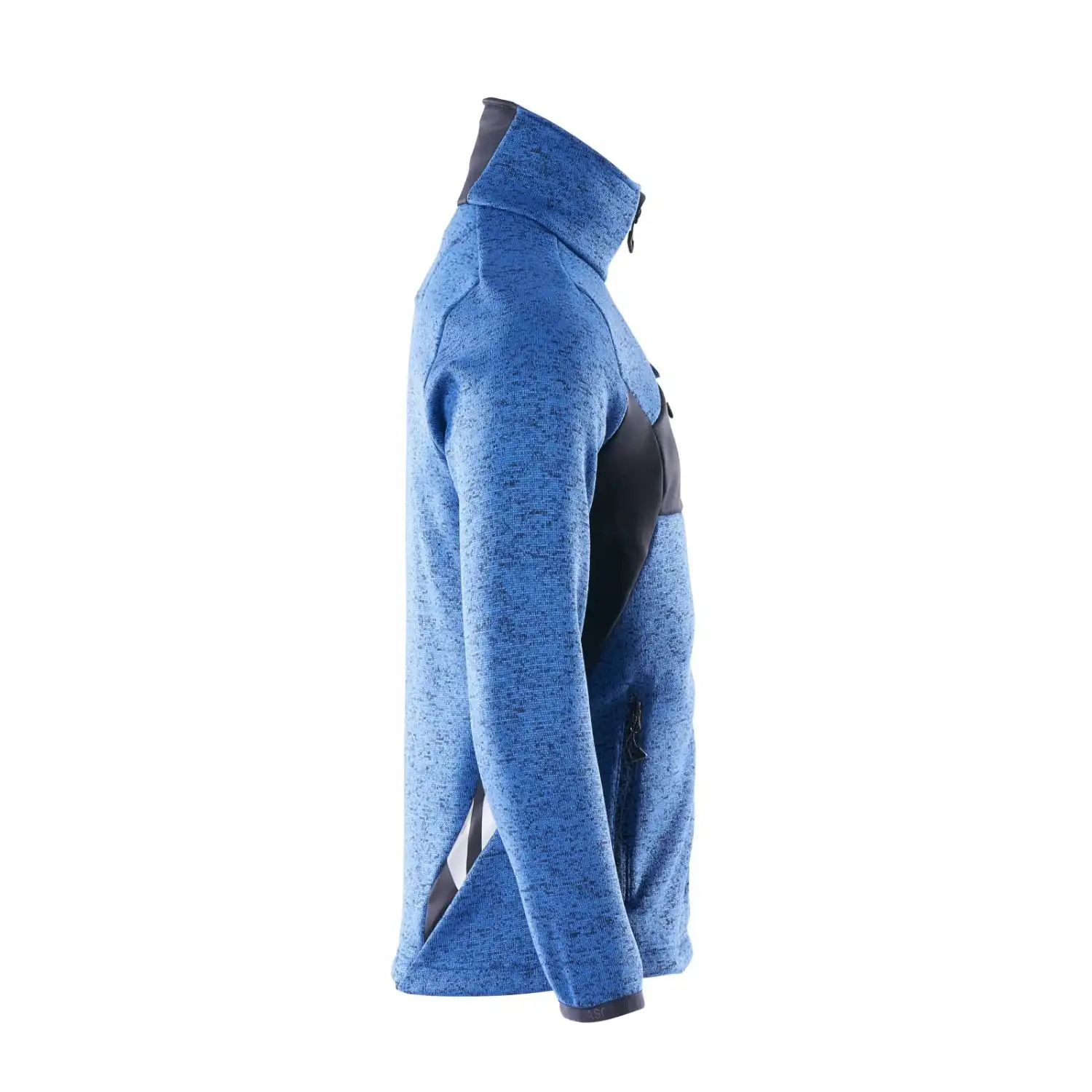 Strickjacke "ACCELERATE" in azurblau/schwarzblau, M - Thumbnail 4