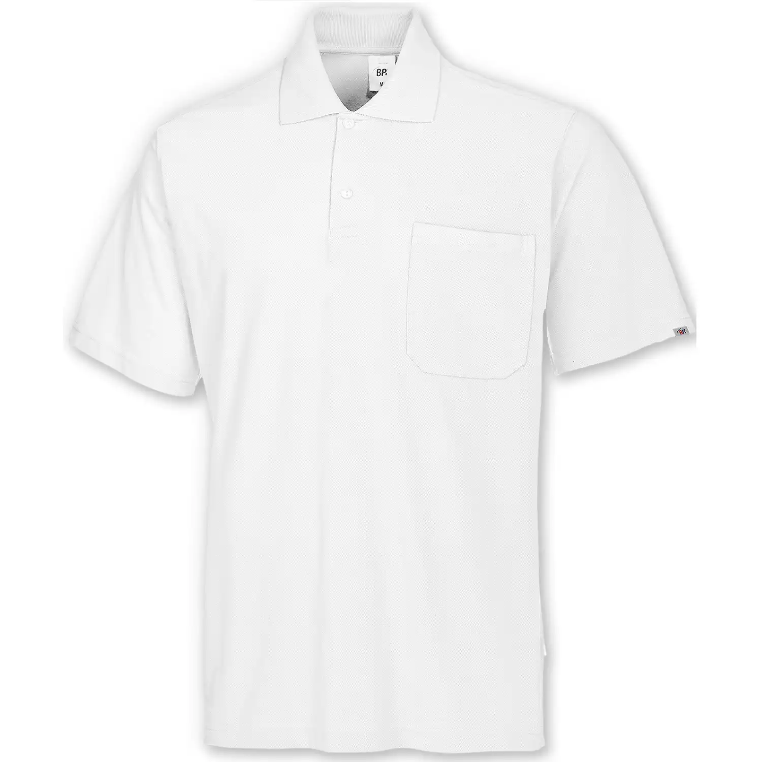 Poloshirt Unisex "1612" in L, Weiß - Thumbnail 1