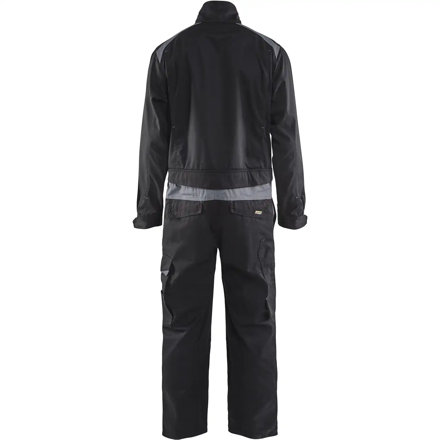 Overall "6054" Industrie 100% Baumwolle in schwarz/grau, C44 - Thumbnail 2