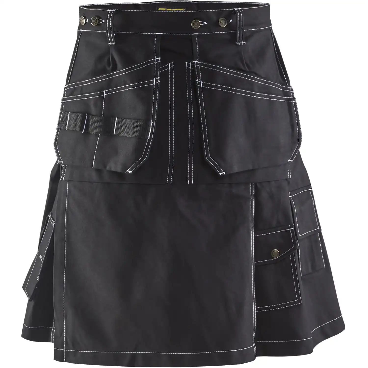 Handwerker-Kilt "8566" schwarz in C52 - Thumbnail 1