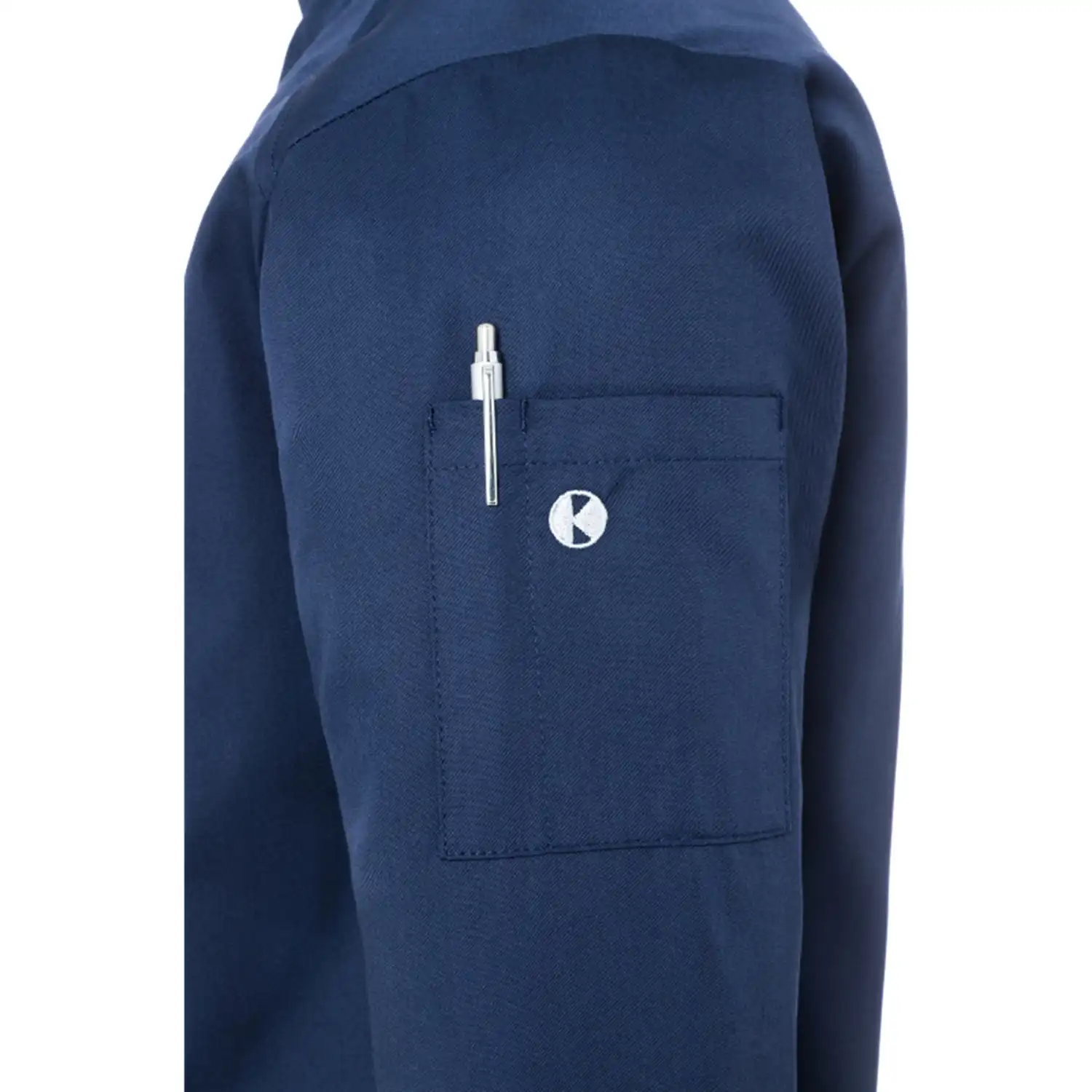 Herren Kochjacke Noah "JM 25" in marine, 48 - Thumbnail 5