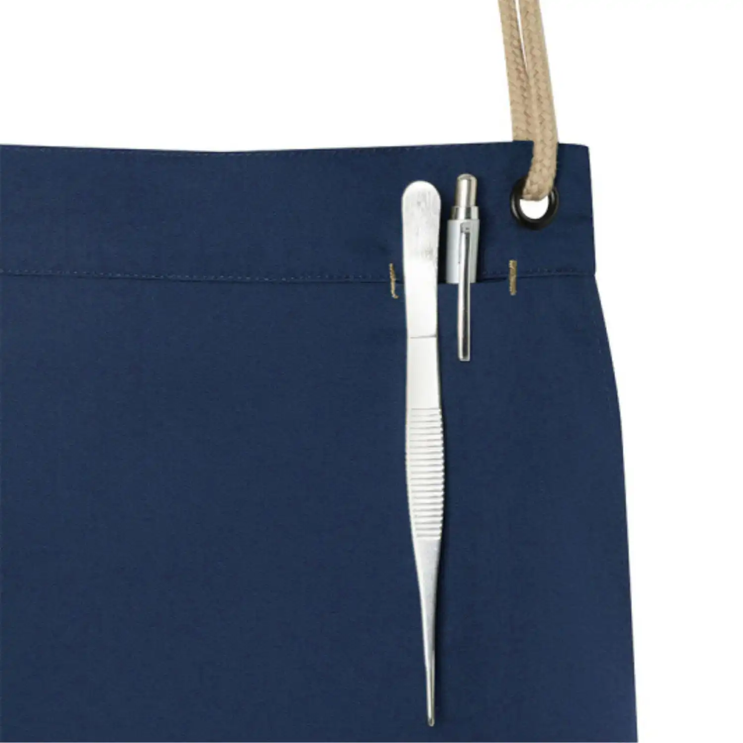 Latzschürze New-Nature "LS 40" in stahlblau - Thumbnail 3