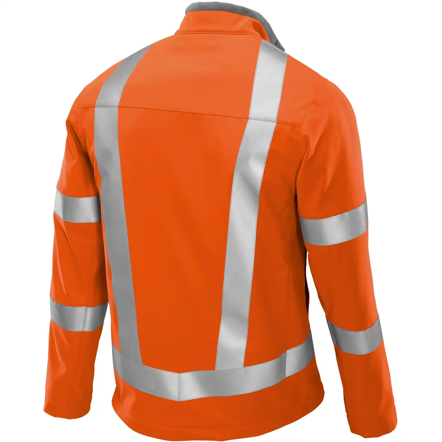 Warnschutz Softshelljacke "2121-940" Hi-Vis Comfort in warnorange, 3XL - Thumbnail 2