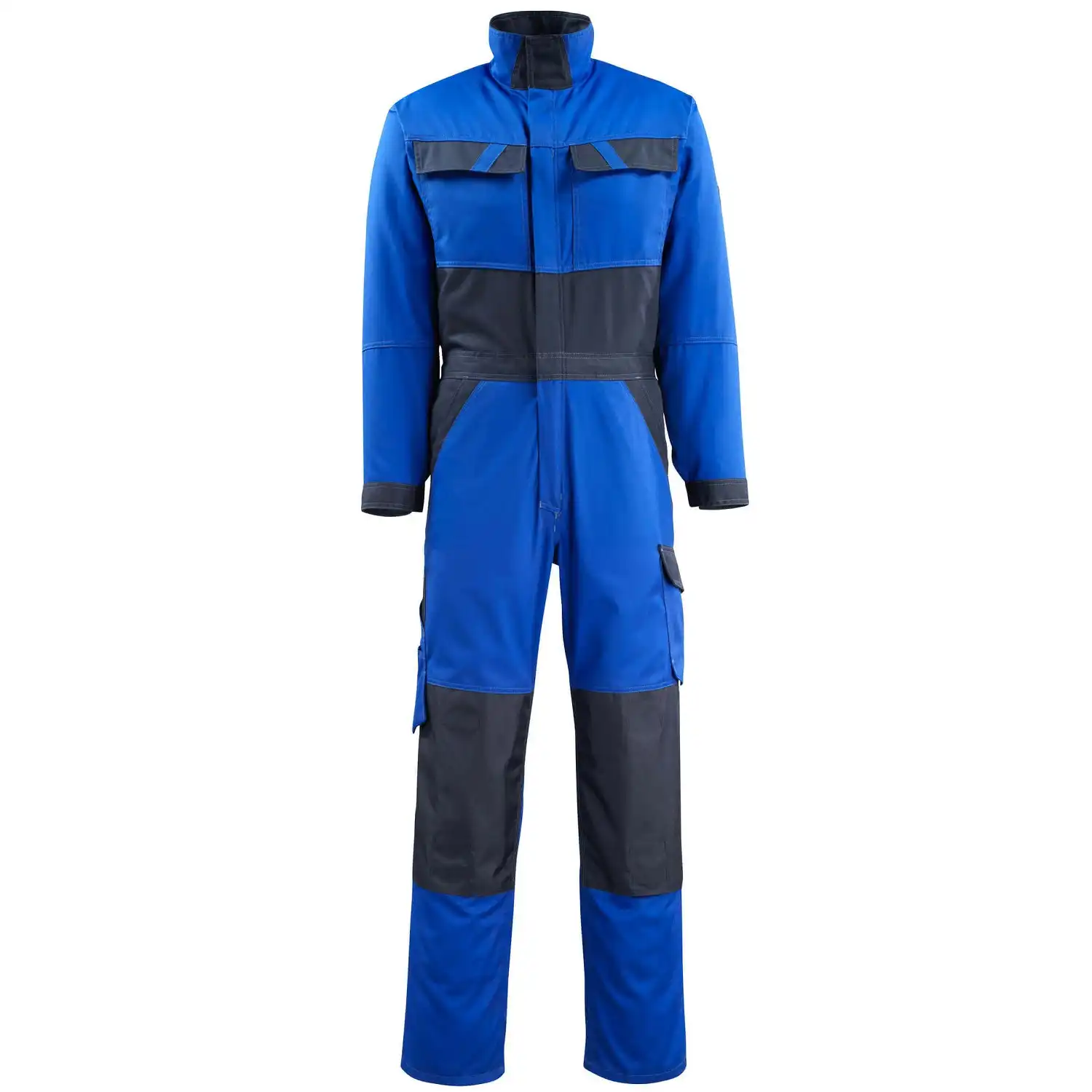 Overall "WALLAN" Light in kornblau/schwarz, XXL - Thumbnail 1