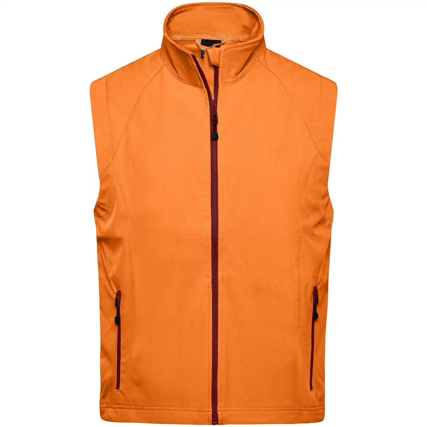 Softshellweste "JN1022" in Orange, 3XL - Bild 1