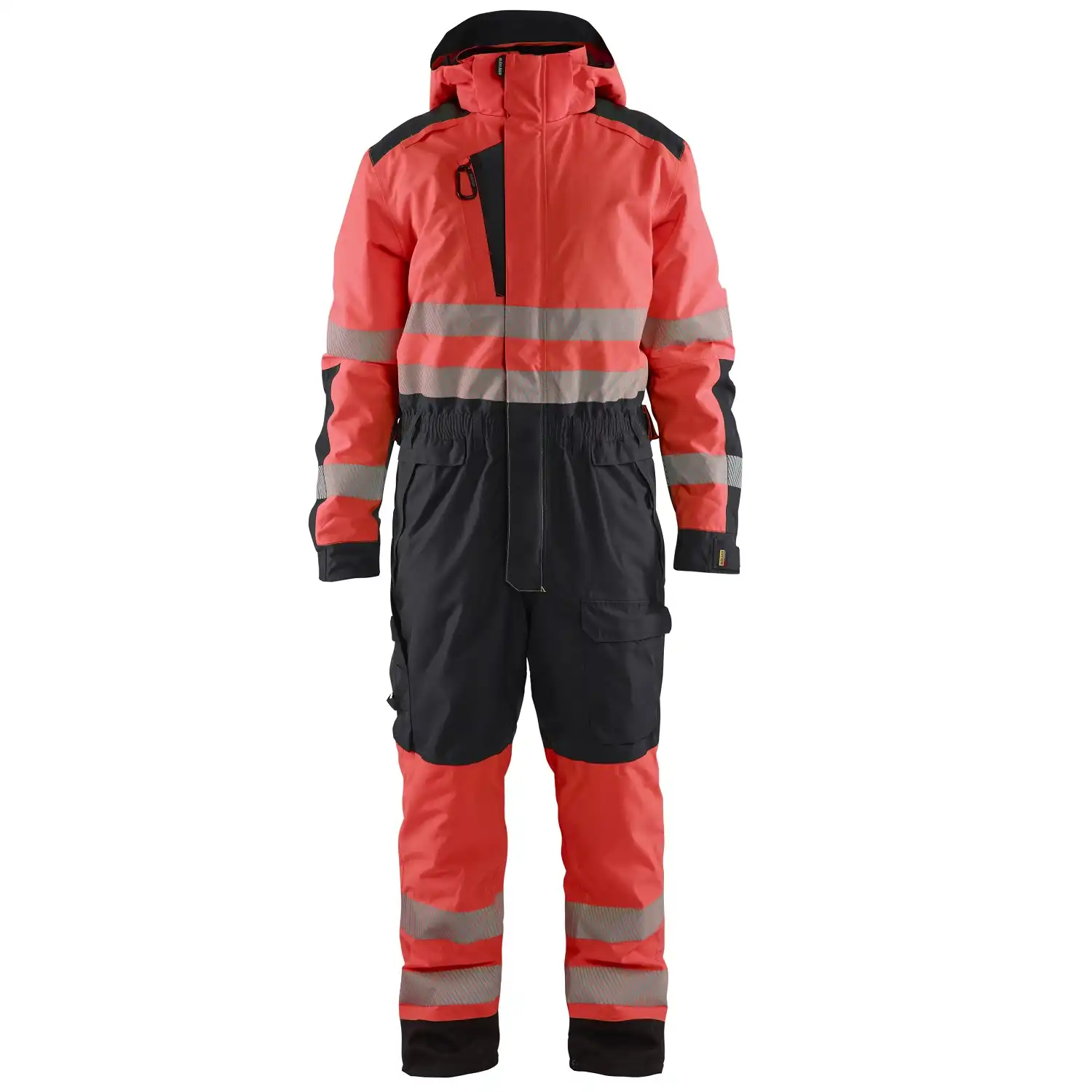 Warnschutz Winteroverall Kl. 3 "6725" in rot/schwarz, 3XL - Thumbnail 1