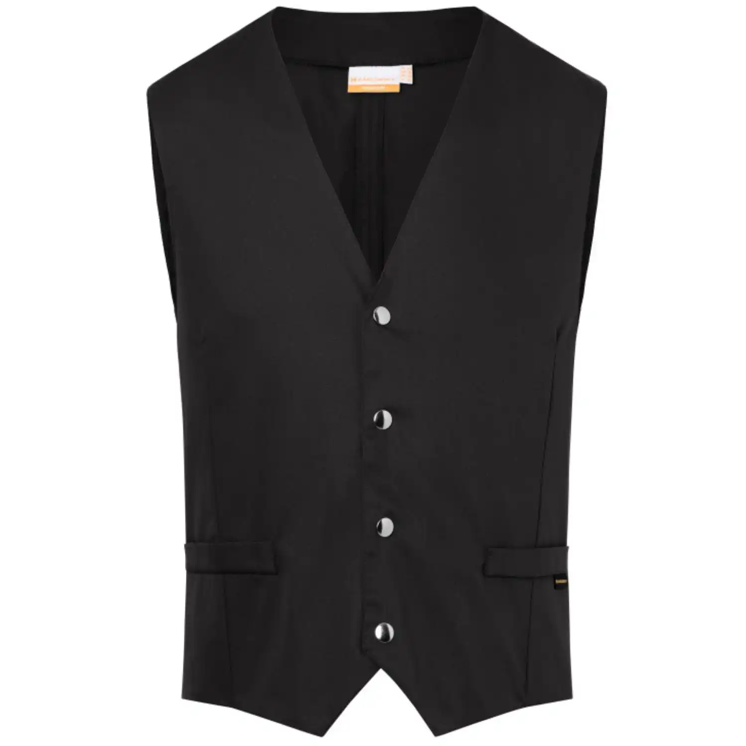 Herrenweste Kai "WM 2" in schwarz, 48 - Thumbnail 1