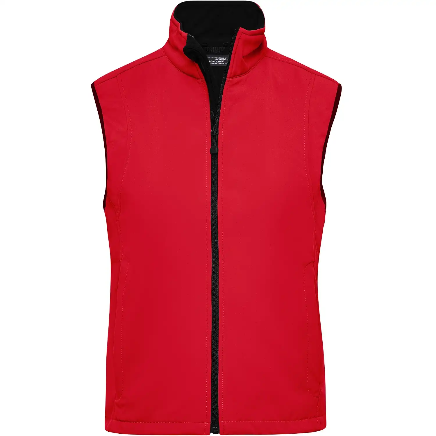 Damen Softshellweste "JN138" in red, XXL - Thumbnail 1