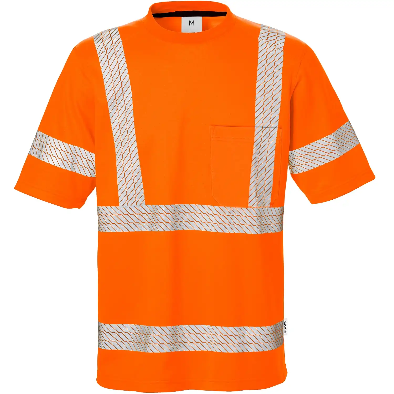 Warnschutz T-Shirt "7407 THV" Stiby mit UV-Schutz in Orange, XS - Thumbnail 1