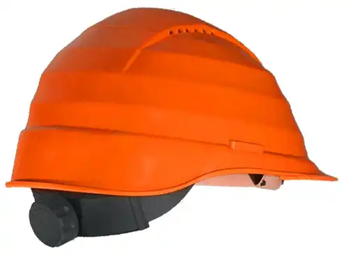 Schutzhelm ROCKMAN® C6 mit Drehverschluss in Orange - Thumbnail 1