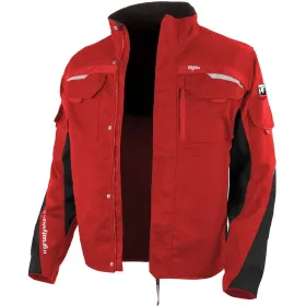 Bundjacke &quot;IRON&quot; XXL, rot/schwarz