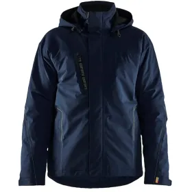 Stretch Winterjacke &quot;4484&quot; L, Dunkelmarine/Schwarz