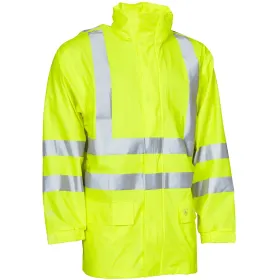 Multinorm PU Regenjacke &quot;026350R&quot; SecureTech Multinorm XL, warngelb
