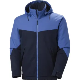 Winterjacke &quot;OXFORD&quot; marine/steinblau, S