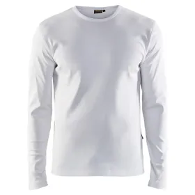Langarm-Shirt &quot;3314&quot; L, Weiß