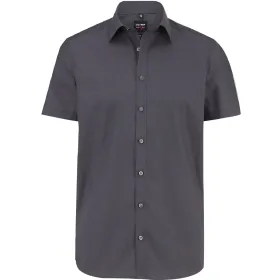 Hemd "LEVEL FIVE Body fit" kurzarm grau 44