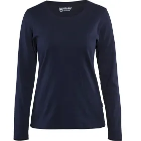 Damen Langarm-Shirt &quot;3301&quot; marine, XS