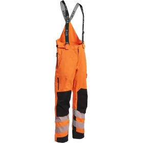 Warnschutz Regenhose &quot;182401R&quot; Visible Xtreme XXL, orange/schwarz